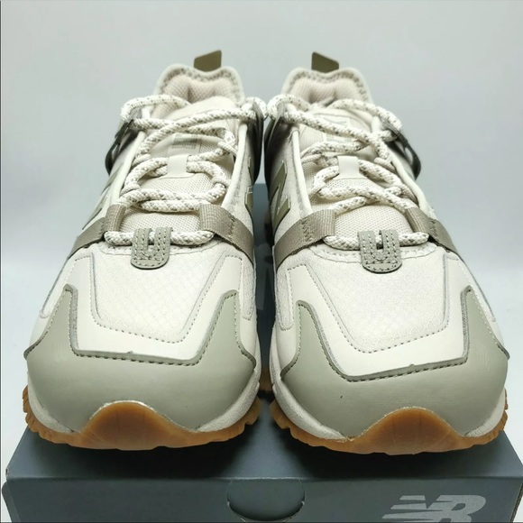 New Balance Lifestyle X-Racer Men's Sz 8.5 Aluminum with Team Cream MSXRCTEB - Picture 5 of 6